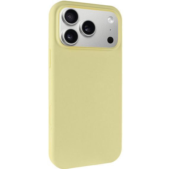 Чохол Silk Full Protective (AA) NO LOGO для Apple iPhone 17 Pro / 18 Pro (6.3") Жовтий / Mellow Yellow