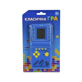 Дитяча інтерактивна іграшка "Класична гра Тетріс" 725-60(Blue) блакитний