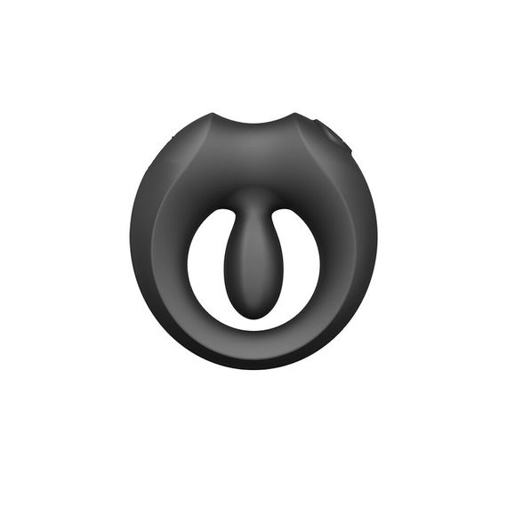 Ерекційне смарт-віброкільце Zalo Apis Obsidian Black, до 4 годин роботи, зарядний кейс | Зображення 1