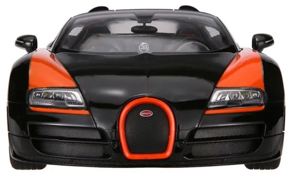 Машинка Rastar Bugatti Grand Sport Vitesse на радіокеруванні. 1:14. Колір: чорний | Зображення 2