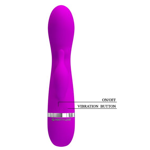 Вібратор - Pretty Love Hilda Vibrator Purple Sex Aura | Зображення 4