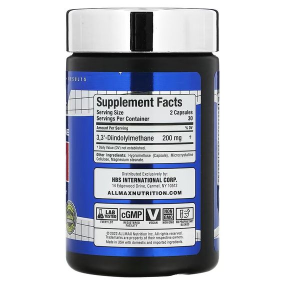 Дііндолілметану AllMax DIM 60 Veggie Caps | Зображення 1