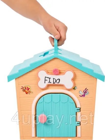 Іграшка Moose Little Live Pets Будиночок із плюшевим собачкою | Зображення 3