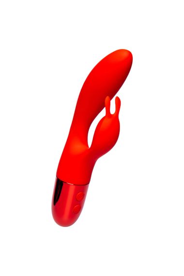 Вибратор-кролик с горизонтальными движениями Every Night Toys для точки G, красный Sex Aura | Зображення 2