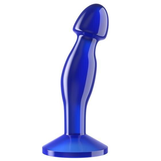 Анальна пробка - Flawless Clear Prostate Plug 6.5" Blue sexstyle | Зображення 1