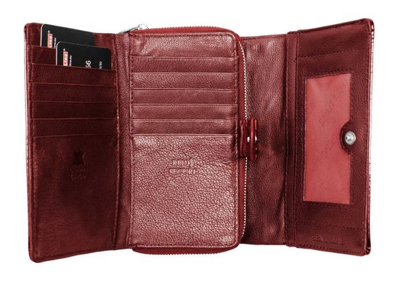 Гаманець жіночий шкіряний Semi Line RFID Red (P8229-2) (DAS303119) | Зображення 2
