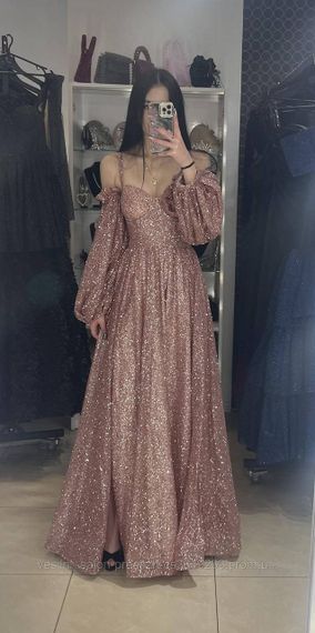 Випускна сукня, глітер клео