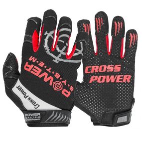 Рукавички для кросфіту з довгим пальцем Power System PS-2860 Cross Power Black/Red S