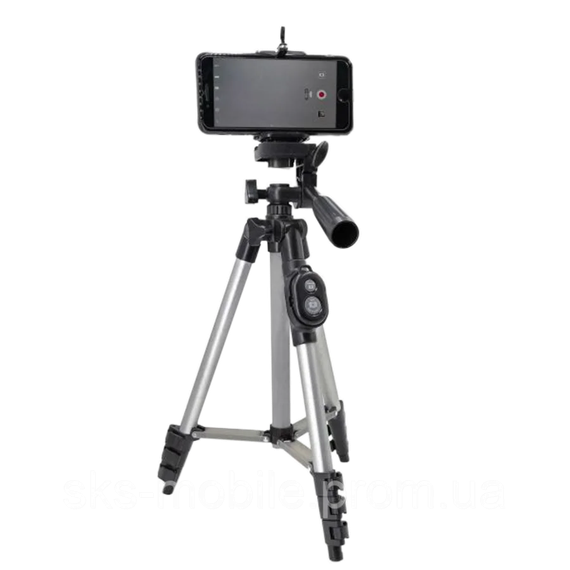 Штатив для камери і телефону DK-3888 (1020мм) з пультом | Зображення 4