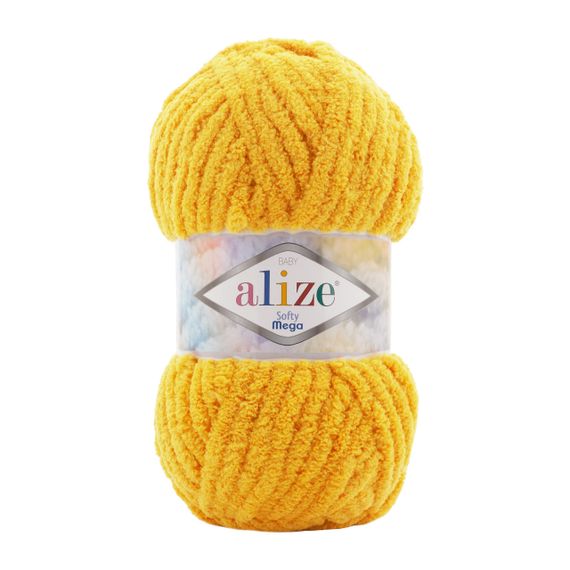 Softy Mega 216 пряжа Alize плюшева