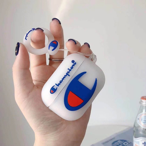 Силиконовый 3D чехол для наушников Apple AirPods Pro 1/2 Сhampion | Зображення 1