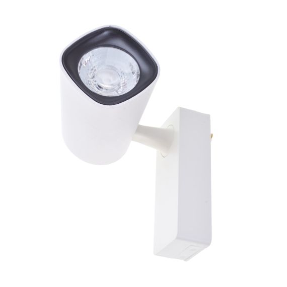 Светильник трековый поворотный LED KW-230/18W NW WH | Зображення 3