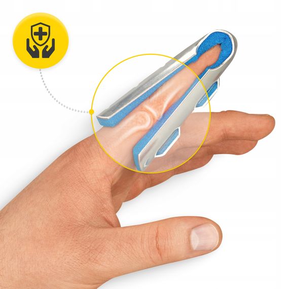 Фіксатор (бандаж) для пальця руки 4FIZJO MED 1 шт Size M (P-5905973407403) | Зображення 5