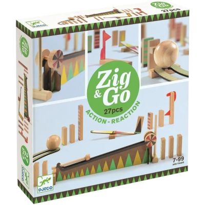 Настольная игра Djeco игра-конструктор Zig&amp;Go 27 деталей (DJ05641)