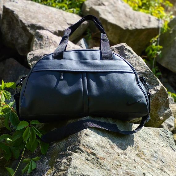 Стильна спортивна сумка nike, спорт, фітнес, на кожен день, шкіра високої якості | Зображення 4