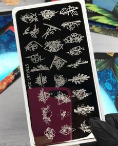 Пластина 204 для стемпинга Starlet Professional (12х6см)