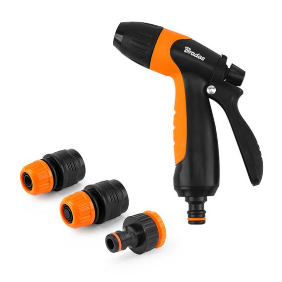 Регульований пістолет Bradas BLACK LINE з фурнітурою, комплект ECO-2066SET