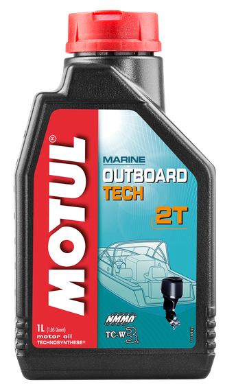 Моторна олива Motul OUTBOARD TECH 2T 1л.