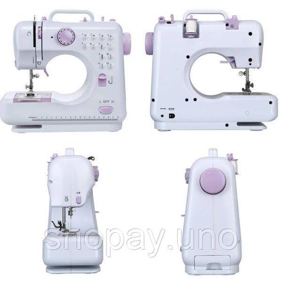 Швейна машинка 12 в 1 портативна багатофункціональна SEWING MACHINE 505 | Зображення 3