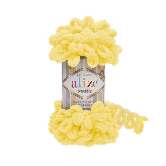Пряжа Alize Puffy 216 алізе пуффі плюшева