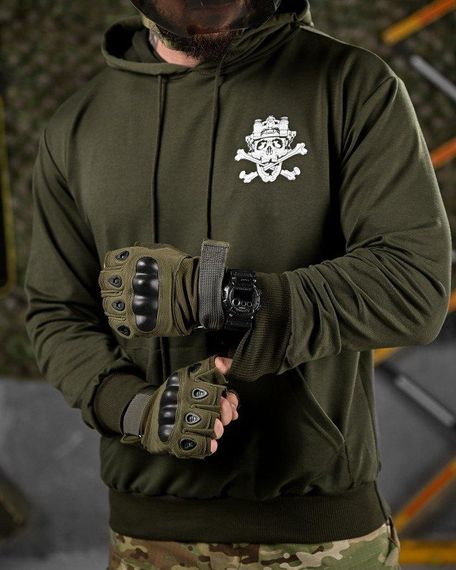 Тактична худі MAKLIN Girl трон олива ДЛ7068 | Зображення 4