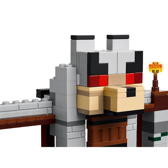 Конструктор LEGO Minecraft Вовк із Цитаделі (21261) | Зображення 3