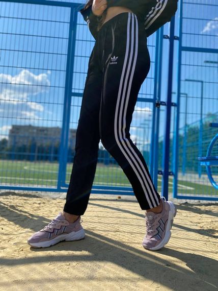 Костюм у стилі Adidas чорний | Зображення 6