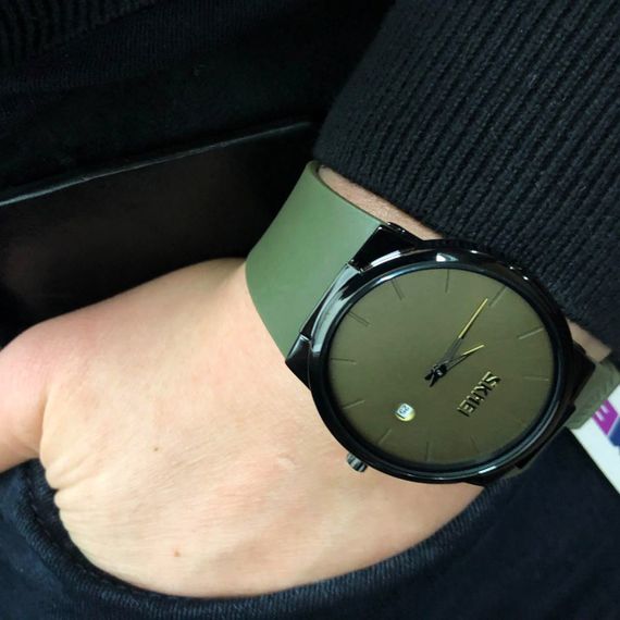 Классические часы на руку для мужчин SKMEI 1509AG, Элегантные часы для мужчин Наручные мужски SE-93 | Зображення 7