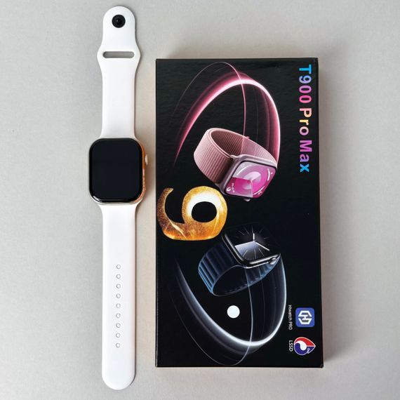 Розумний годинник Smart T900 Pro Max (Білий) UA | Зображення 9