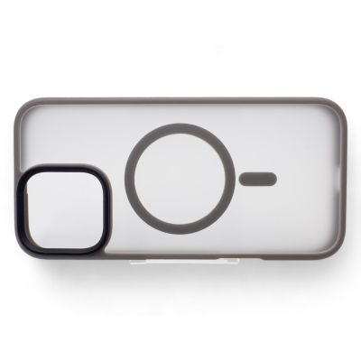 Чехол для мобильного телефона BeCover Metal Buttons Case (MagSafe) для Apple iPhone 16 Pro Max Gray (712101) | Зображення 3