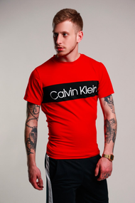 Футболка Кельвін червоний S L