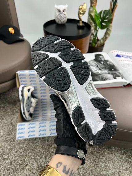 Кросівки ASICS Gel-NYC Grey Black , текстиль , В'єтнам 39 24.5 см | Зображення 5