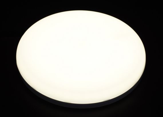 Сучасний круглий світильник стельовий LED для кімнати кухні ванної 26817 Білий 4х30х30 см. | Зображення 1