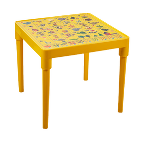 Стіл дитячий Абетка українська темно-жовтий Алеана
