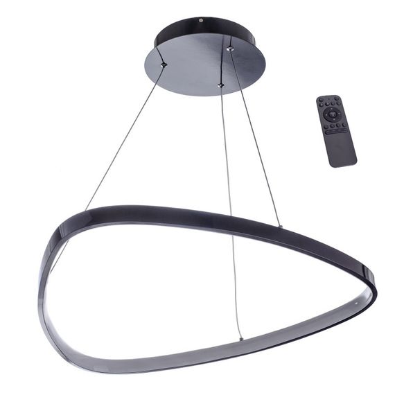 Светильник потолочный подвесной с пультом BL-571C/40W dim BK LED