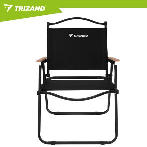 Садовий стілець 54x56x79 см чорний Trizand 27552 | Зображення 2