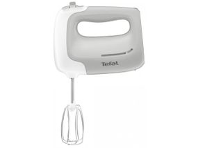 Миксер Tefal HT450B38 Prep'Mix, 450 Вт, 5 скоростей, бело-серый (HT450B38)