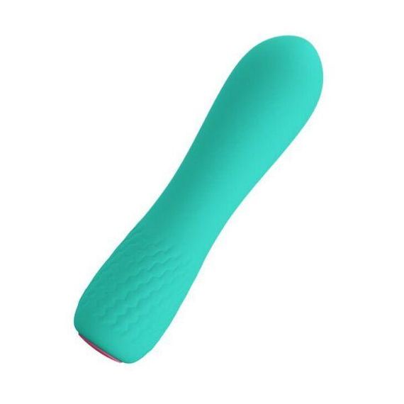 Міні вібратор Pretty Love ELFIN USB, Mint | Зображення 5