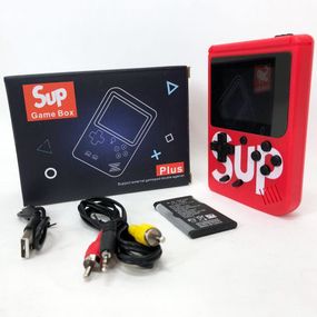 Приставки денди Sup Game Box 500 игр, Игровые приставки к телевизору для детей, Портативная ретро консоль
