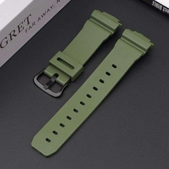 Ремешок для Casio G-Shock DW-6900 Army Green BK | Зображення 1