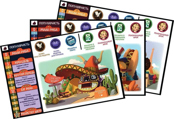 Настольная игра Битва Ресторанов (Rival Restaurants) | Зображення 5