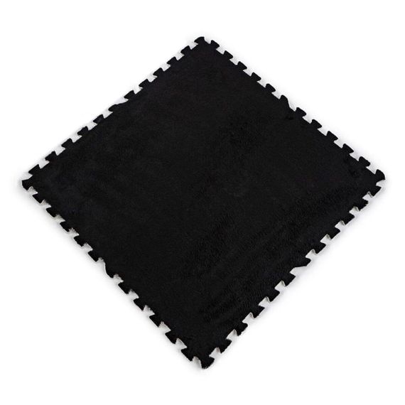 Пол-пазл плюшевий ЧОРНИЙ 60*1cm (D) SW-00002079