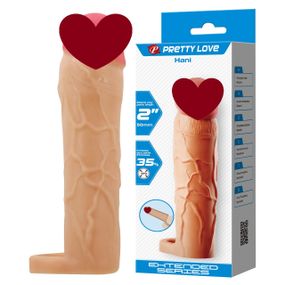 Насадка на член - Pretty Love Hani Penis Extender +2" Flesh Sex Aura