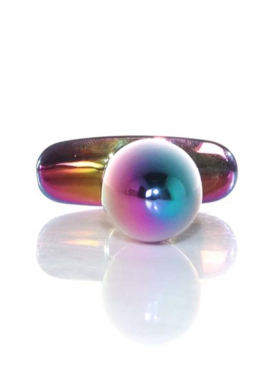 Анальна пробка - Jewellery Multicolour Plug Red S | Зображення 4