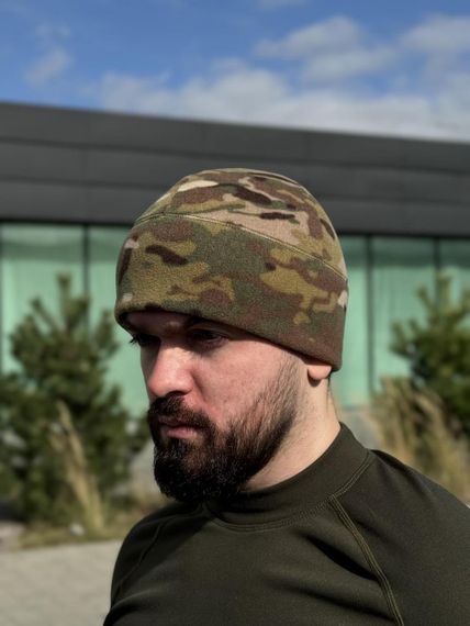 Шапка фліс мультикам Military | Зображення 2