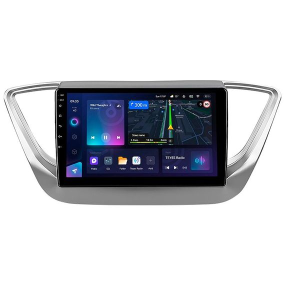 Штатна магнітола Teyes CC3L 4+32 Gb Hyundai Solaris 2 2017-2020 (A) 9"