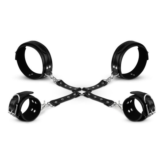 Фиксаторы Bedroom Fantasies Cuffs & Hogtie Set Sex Aura | Зображення 3