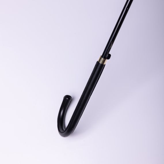 Класична парасолька-тростина напівавтомат з поліестеру 7 спиць діаметр 99 см Блакитна HP-23-7BL | Зображення 4