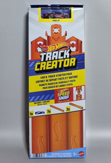Набір доріжок для треку Hot Wheels з машинкою серії Track Creator | Зображення 2