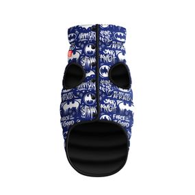 Курточка для собак WAUDOG Clothes з малюнком "Бетмен біло-блакитний", XS30, В 43-46 см, С 24-27 см